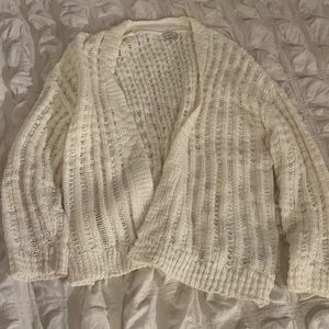 Cozy white cardigan